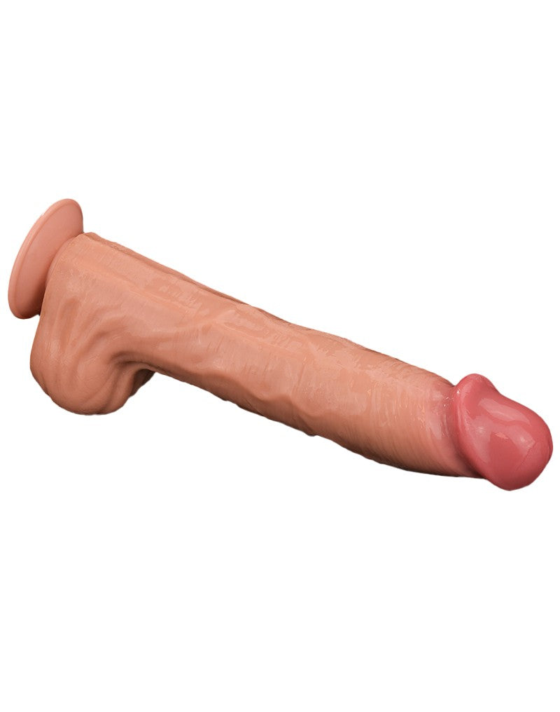 5: LoveToy - Sliding Skin Dildo 36 cm - Nude