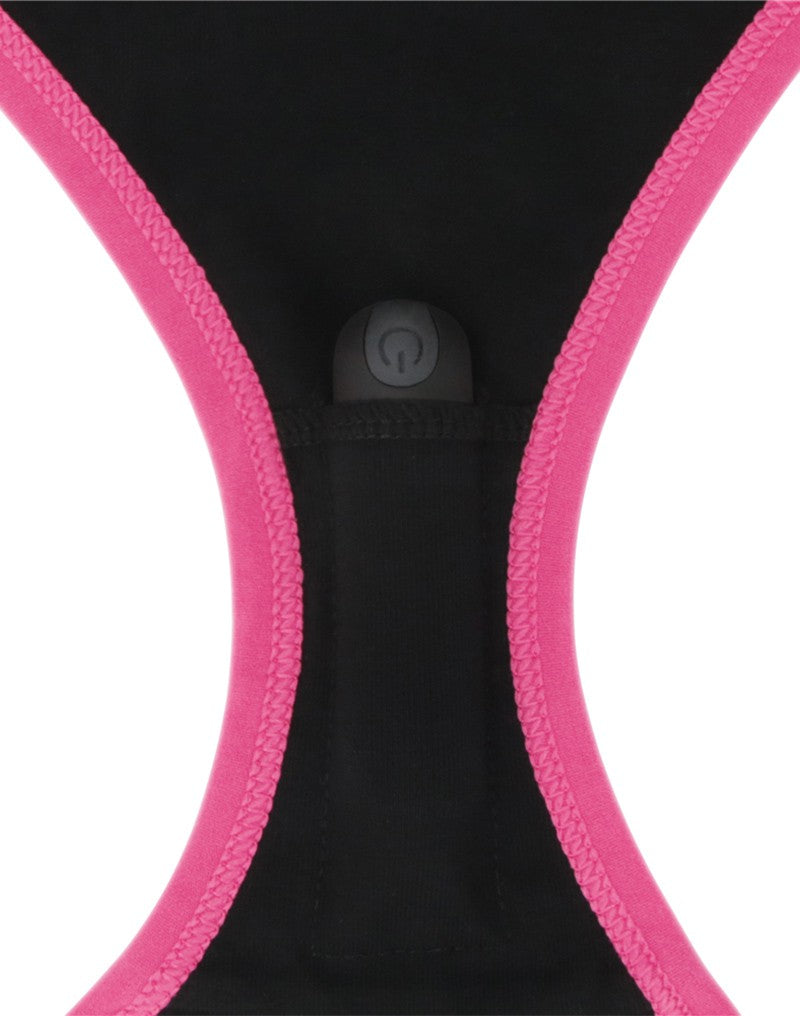 4: LoveToy - Slut - Gedruckte vibrierende sexy Höschen - Schwarz