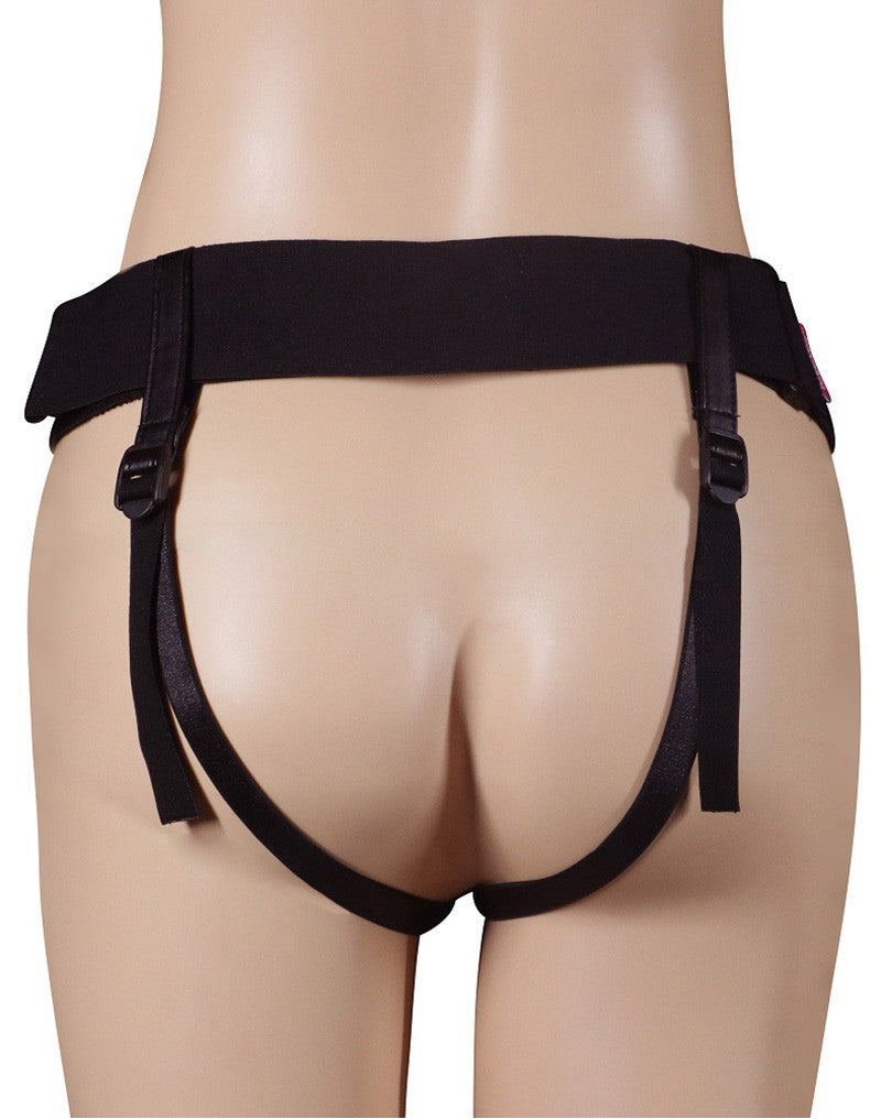 LoveToy - Strap-On Harness mit Dildo 22 cm - Nude