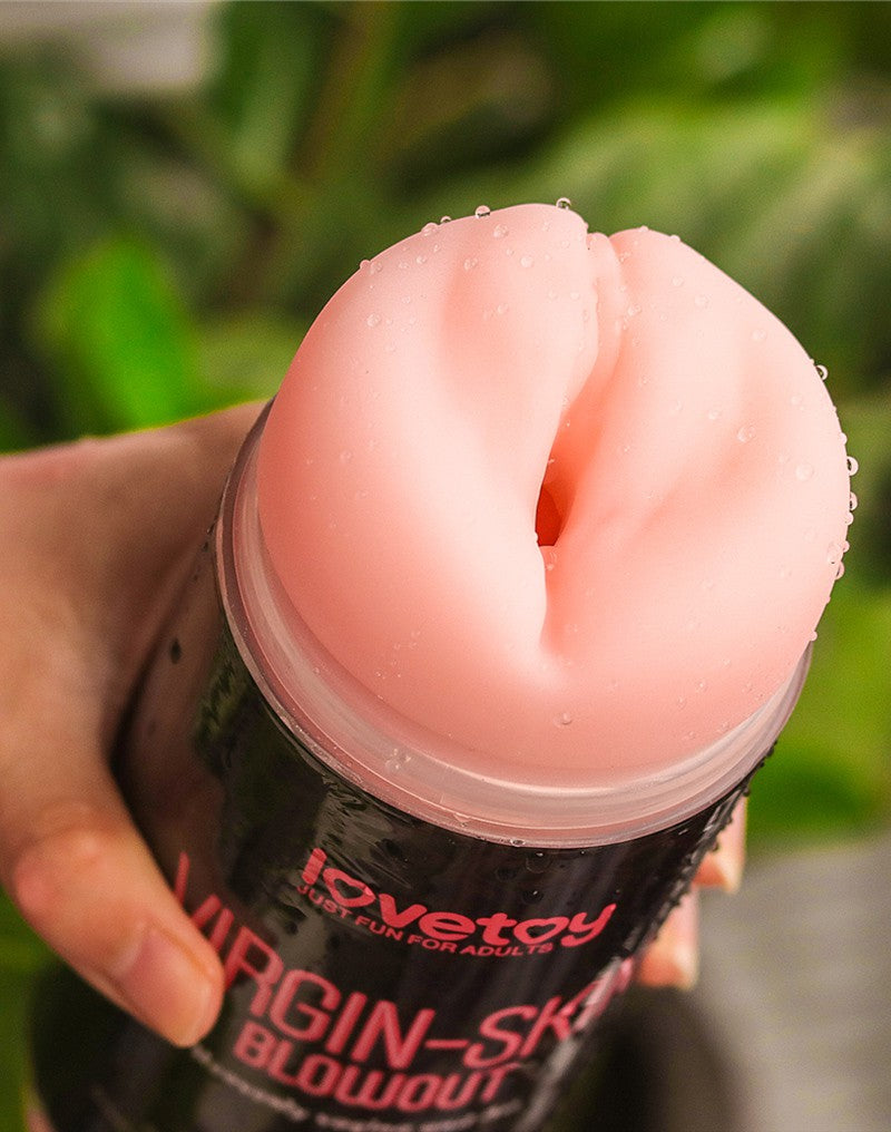 9: LoveToy - Virgin-Skin Blowout Double Side Stroker - Vagina and Ass