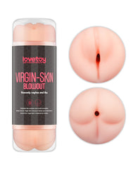1: LoveToy - Virgin-Skin Blowout Double Side Stroker - Vagina and Ass