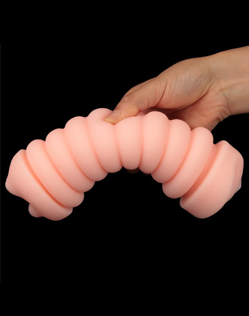 4: LoveToy - Virgin-Skin Blowout Double Side Stroker - Vagina and Mouth