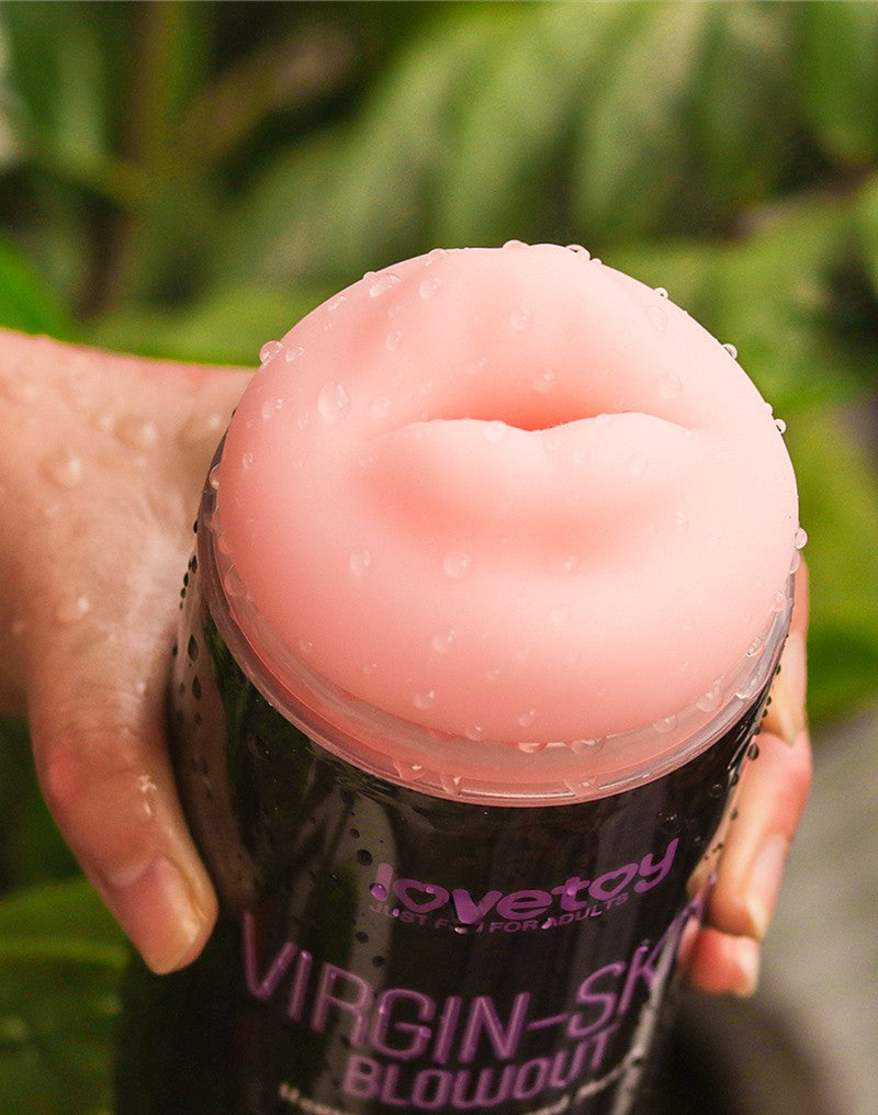 8: LoveToy - Virgin-Skin Blowout Double Side Stroker - Vagina and Mouth