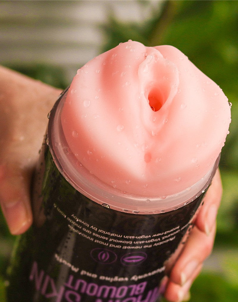 9: LoveToy - Virgin-Skin Blowout Double Side Stroker - Vagina and Mouth