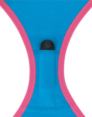 4: LoveToy - Wet - Gedruckte vibrierende sexy Höschen - Blau