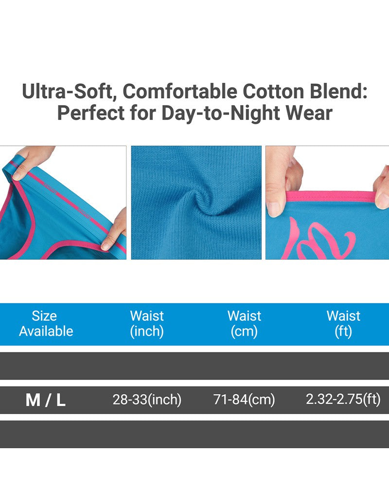5: LoveToy - Wet - Gedruckte vibrierende sexy Höschen - Blau