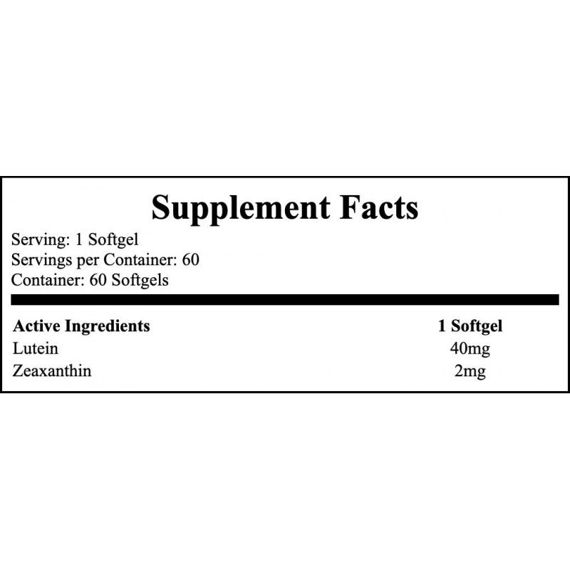 Lutein Forte - 60softgels.
