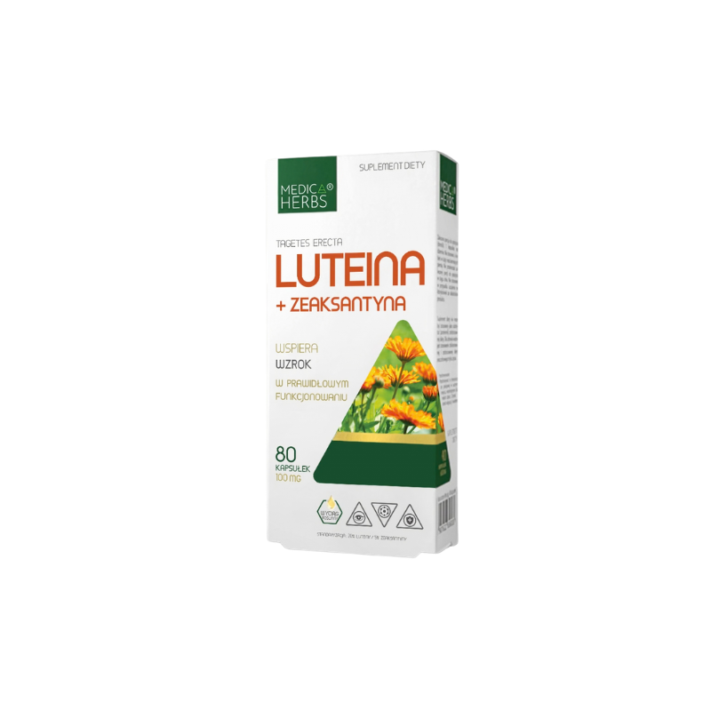 Lutein + Zeaxanthin - 80caps.