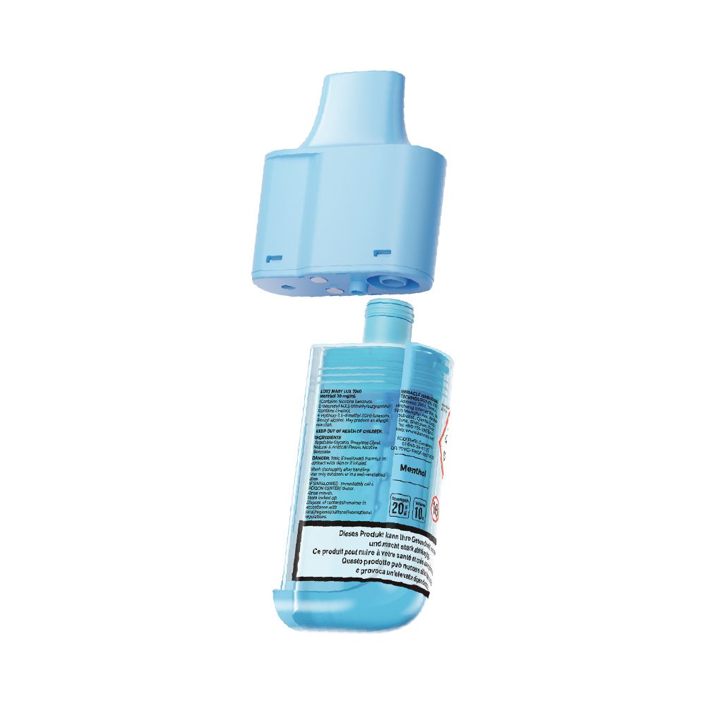 5 x Lost Mary LUX 7000 Refill, Menthol
