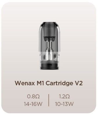 4 x GeekVape Wenax M1 Cartridge V2, 2ml