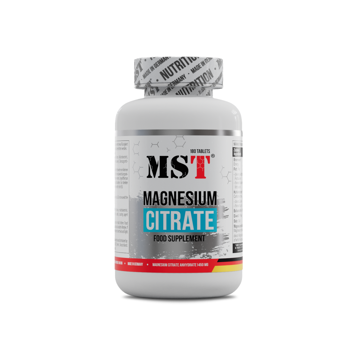 Magnesium Citrat 200 mg 180 Tabletten