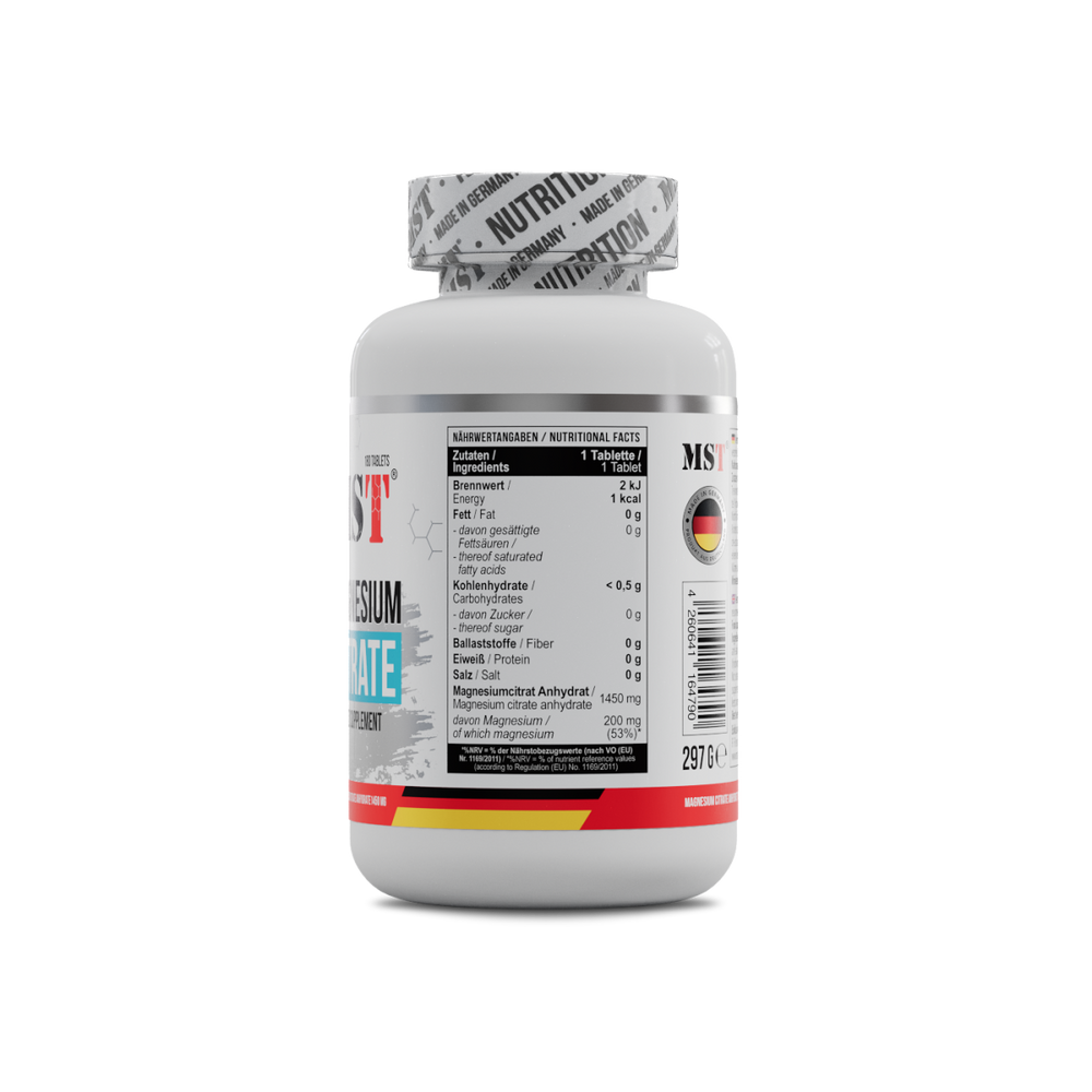 Magnesium Citrat 200 mg 180 Tabletten