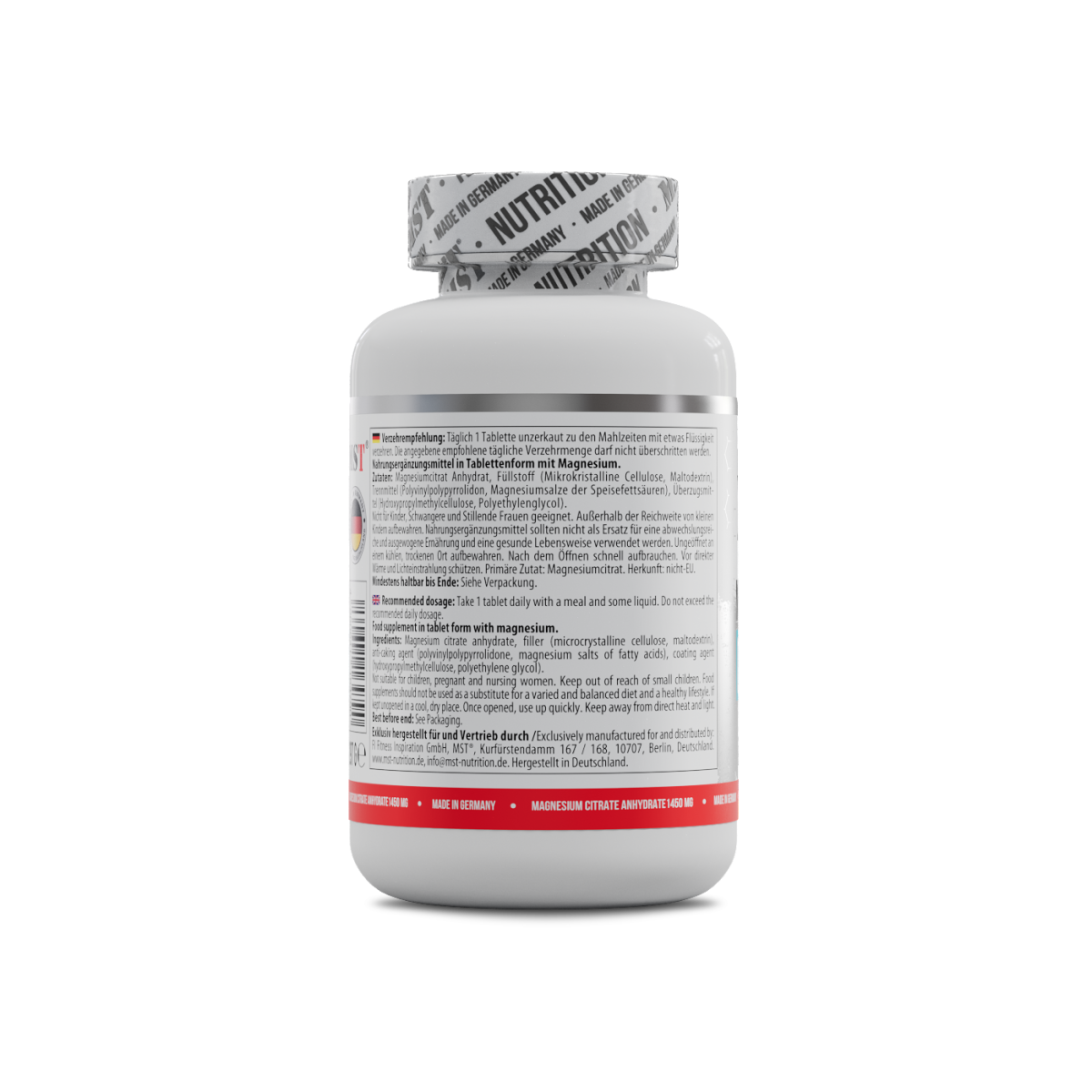 Magnesium Citrat 200 mg 180 Tabletten