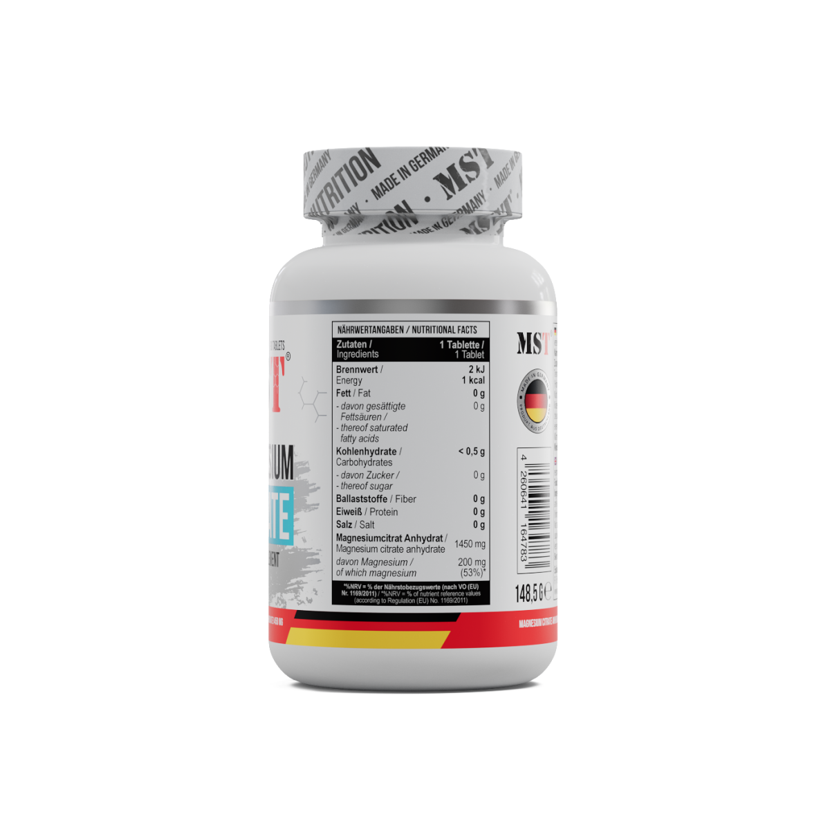 Magnesium Citrat 200 mg 90 Tabletten