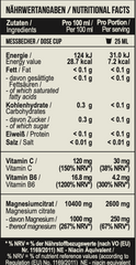 Magnesium citrate + Vitamin B6 1000 ml Cherry