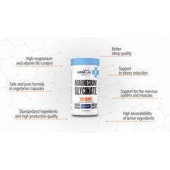 Magnesium Glycinate - 120vcaps. x24