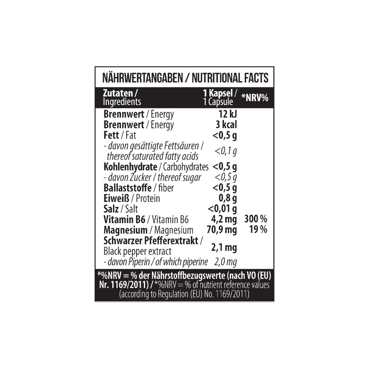 Magnesium Taurat 60 Kapseln