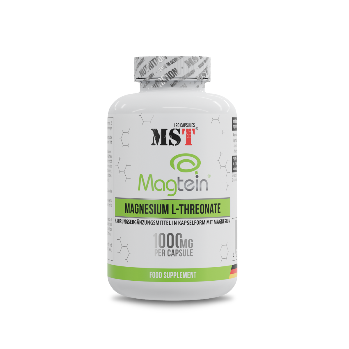 Magtein® Magnesium L-Threonate 1000 mg 120 Kapseln
