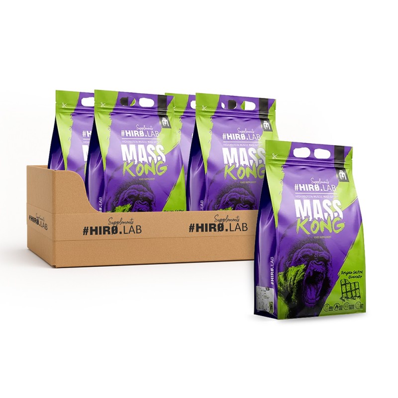 Mass KONG - 3000g - Belgium Salted Chocolate x4