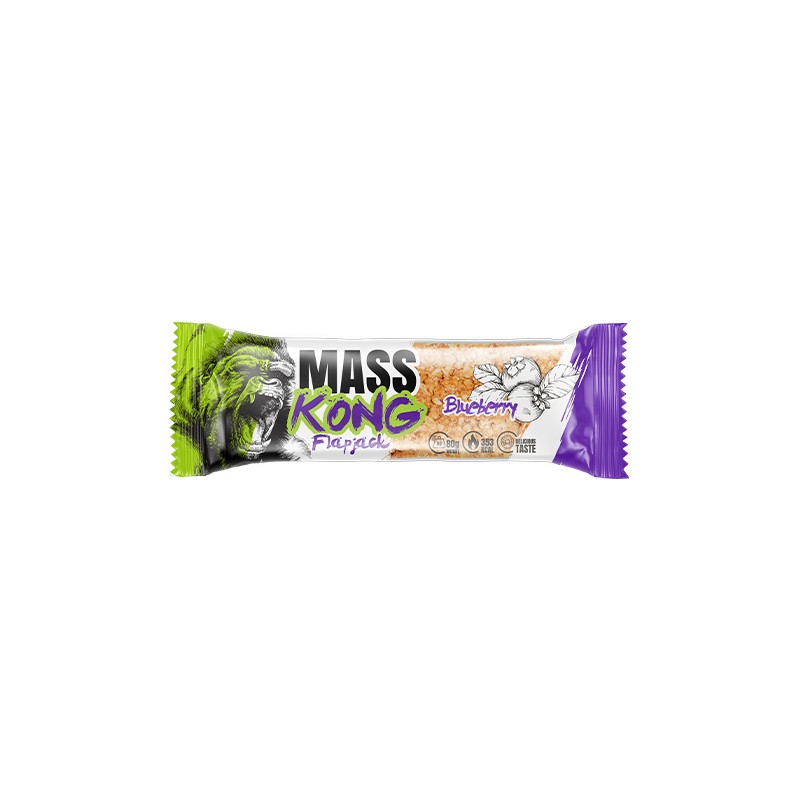 Mass Kong FlapJack - 80g - Blueberry (12 bars)