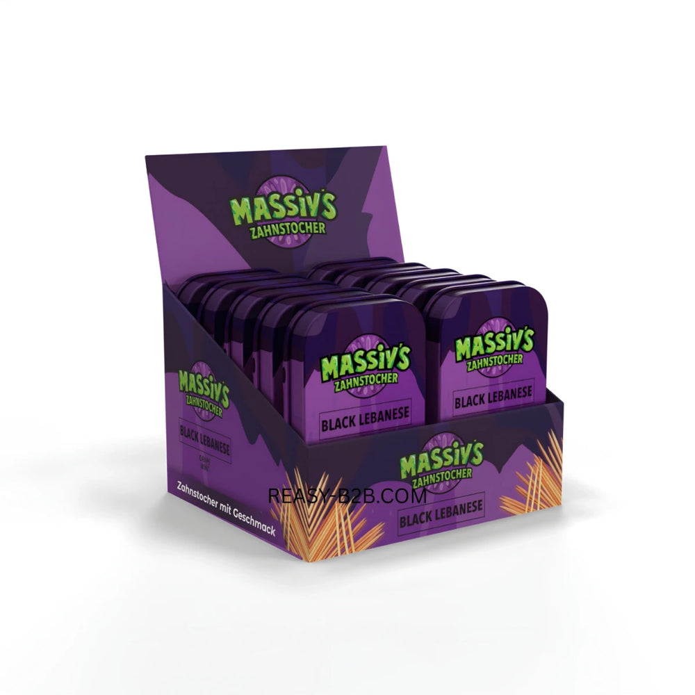 Massivs Zahnstocher - Grape Mint