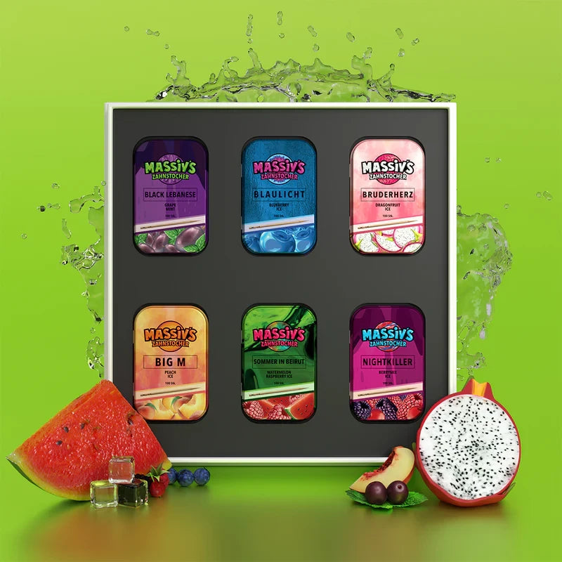 Massivs Zahnstocher - Grape Mint