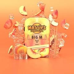 Massivs Zahnstocher mit Geschmack - BIG M - Peach Ice