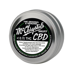 Mc Chrystal`s - CBD Snuff - Display - 12 x 8.75g