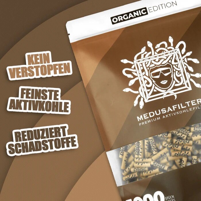 MedusaFilters - 1000er Pack - ORGANIC