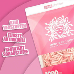 MedusaFilters - 1000er Pack - ROSÉ