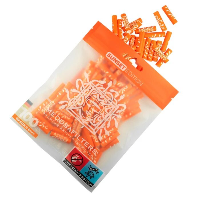 MedusaFilters - 100er Pack - SUNSET