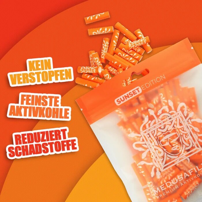MedusaFilters - 100er Pack - SUNSET