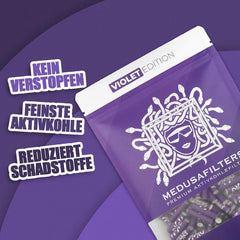 MedusaFilters - 250er Pack - VIOLET