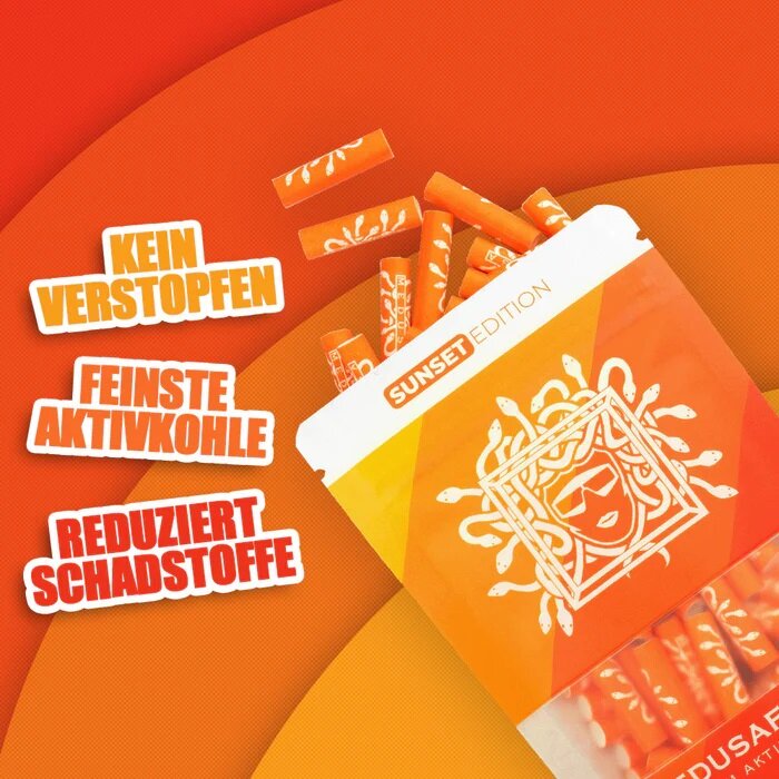 MedusaFilters - 50er Pack - SUNSET