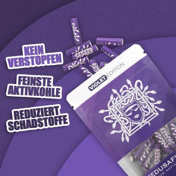 MedusaFilters - 50er Pack - VIOLET