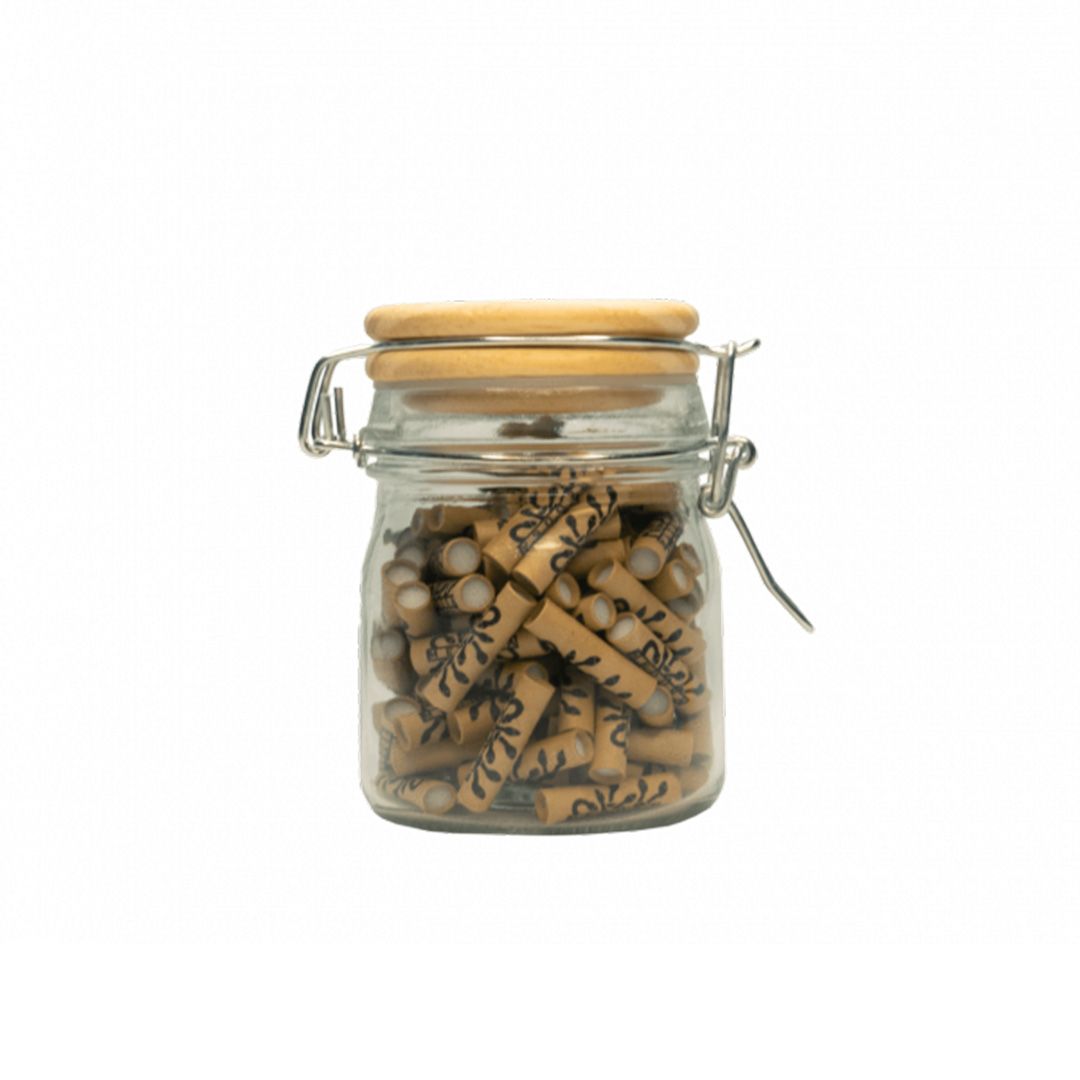 Medusa Organic - Aktivkohlefilter, Glas - 100Stk.