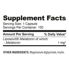 Melatonin Liposovit - 150vcaps. x24