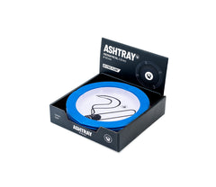 Metal Ashtray - 135mm - Rauchen Gestattet - Display - 6 Stück