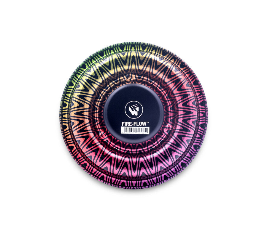 Metal Coffeeshop Ashtray - 136mm - Trippy #3