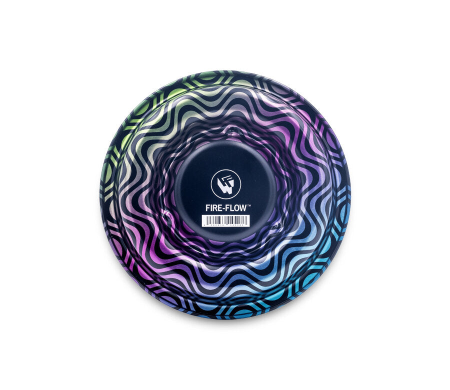 Metal Coffeeshop Ashtray - 136mm - Trippy #4