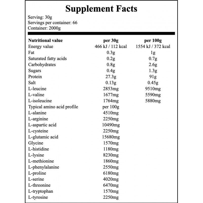 Metapure Whey Isolate Zero - 2000g - Belgian Chocolate