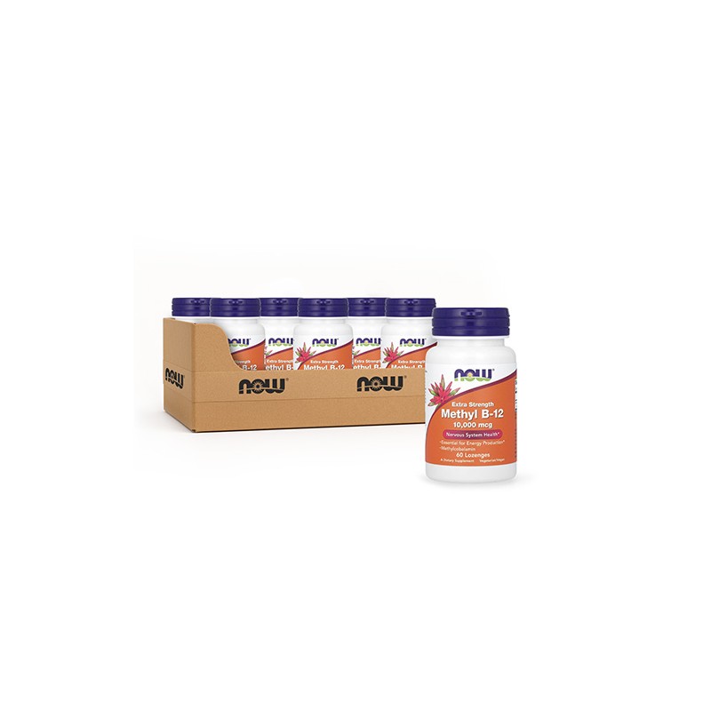 Methyl B-12 10000mcg - 60 lozenges x12