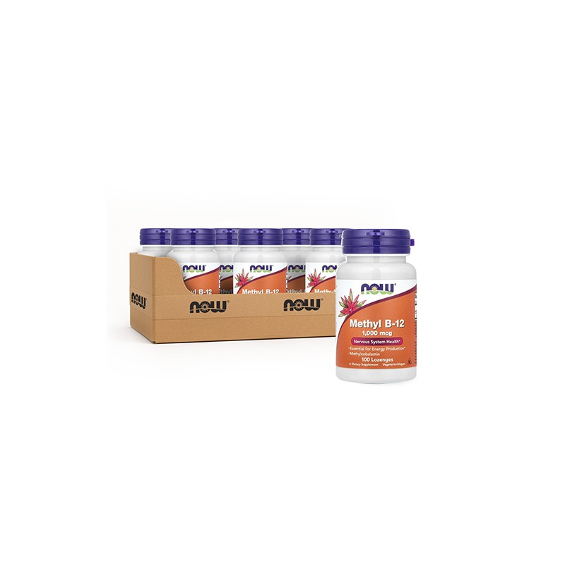 Methyl B-12 1000mcg - 100 lozenges x12