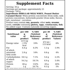 Milk Whey - 700g - Peanut Butter Caramel