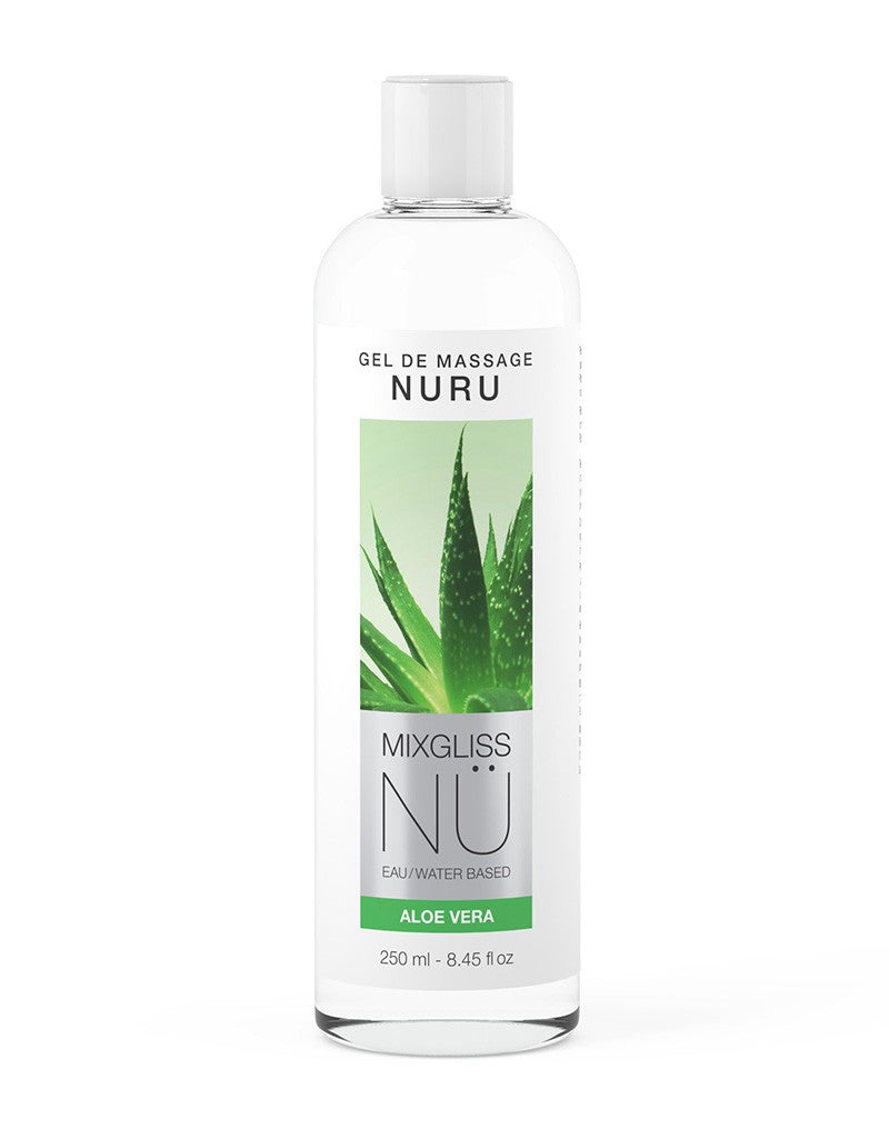1: Mixgliss - NU Aloe Vera - 2-in-1 Massagegel und Gleitmittel auf Wasserbasis - 250 ml