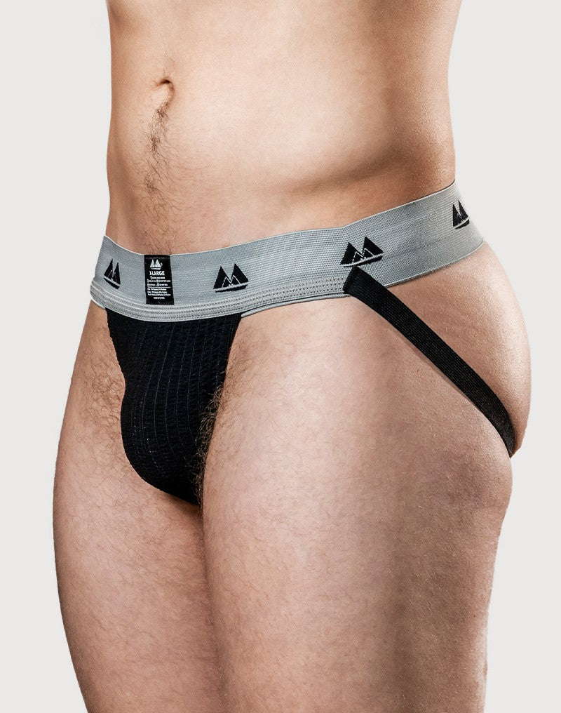 MM - Jockstrap - Schwarz (5 cm / 2 Zoll)