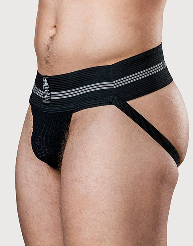 MM - Jockstrap - Schwarz (7,5 cm / 3 Zoll)