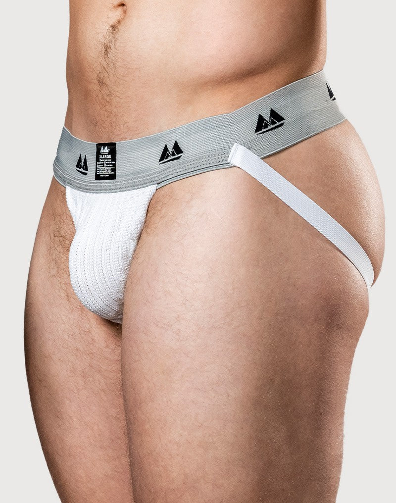 MM - Jockstrap - Weiß (5 cm / 2 Zoll)