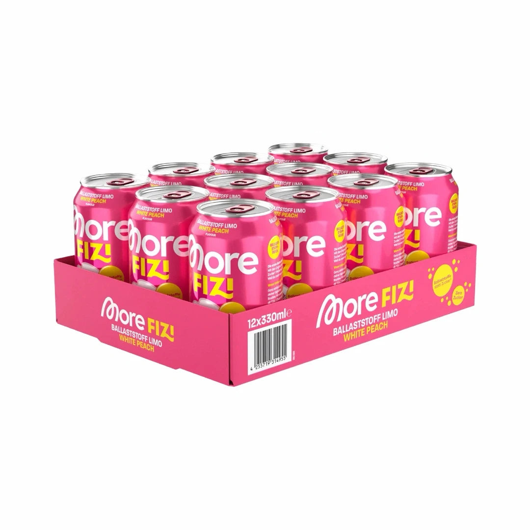 MORE FIZI - White Peach 330ml (DPG)