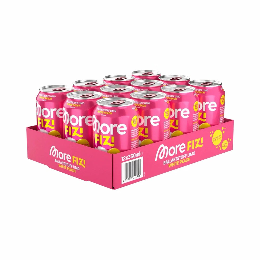 MORE FIZI - White Peach 330ml (DPG)